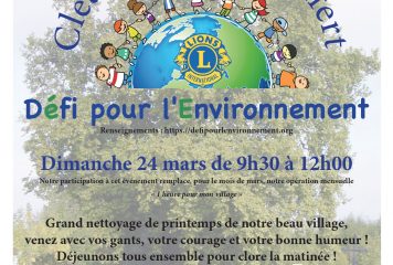 Clean up day Chalifert 2019